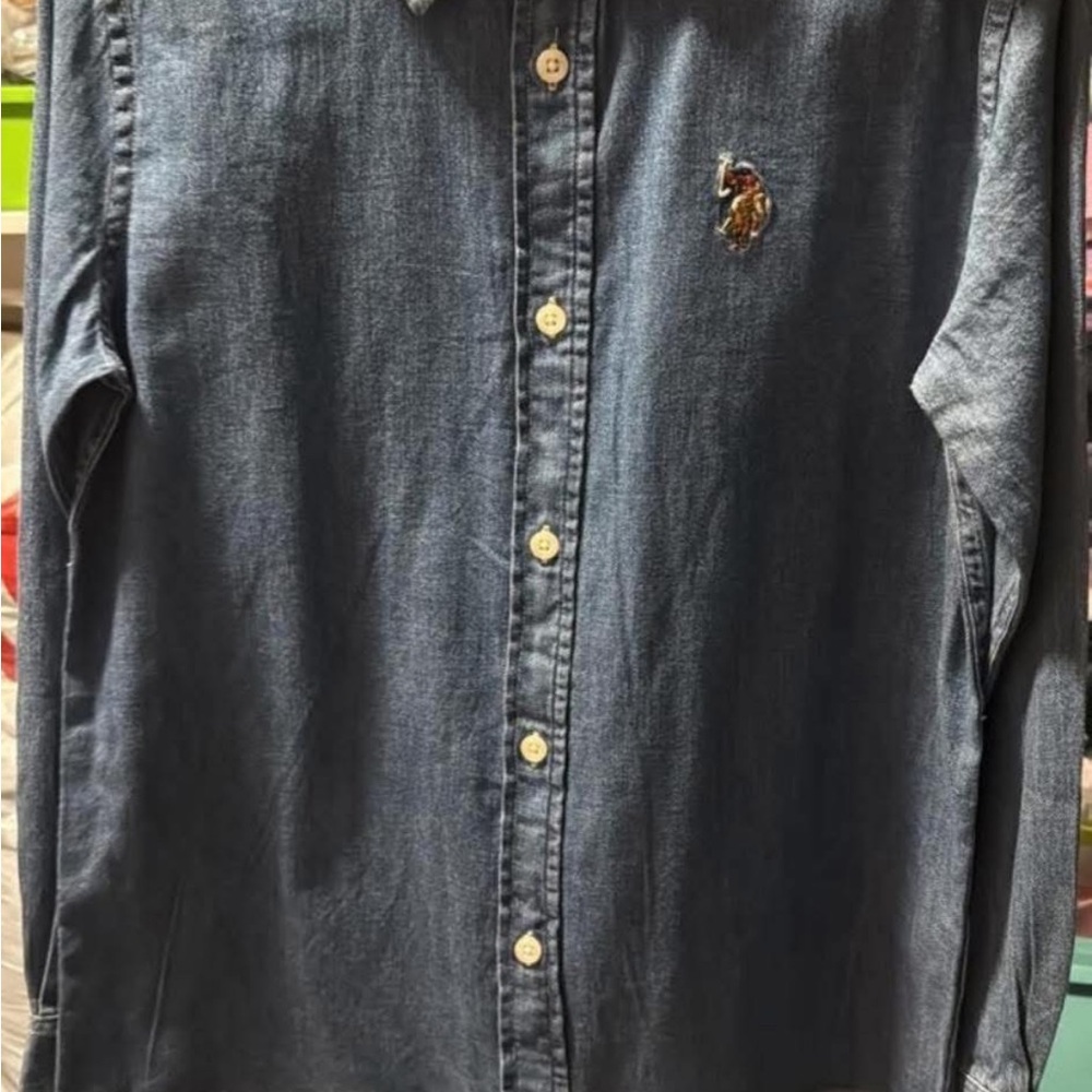 Boys ‎ Blue Denim Shirt